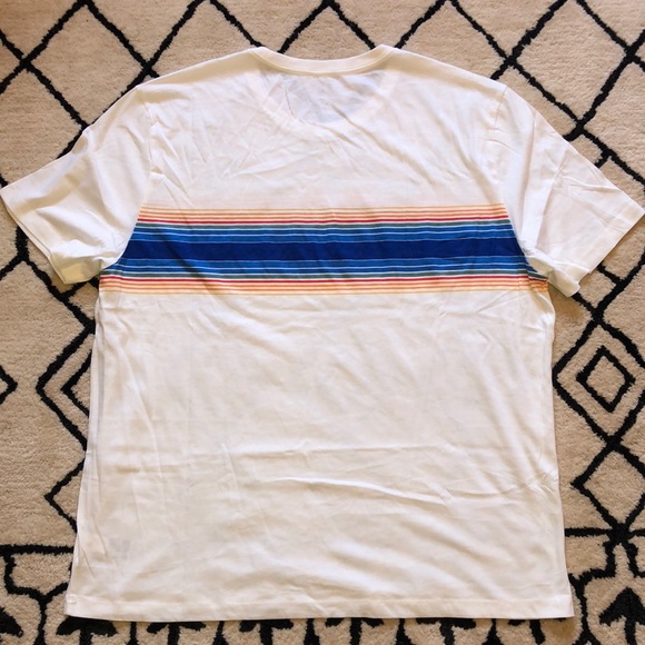 Men’s Everyday Gap Stripe Gradient white tee XXL - Picture 6 of 6